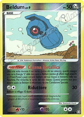 083 / 146 Beldum LIV.9 comune foil reverse (IT) -NEAR MINT-