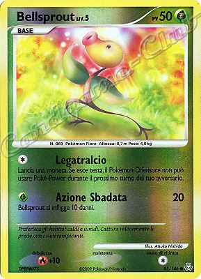 085 / 146 Bellsprout LIV.5 comune foil reverse (IT) -NEAR MINT-