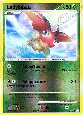 104 / 146 Ledyba LIV.12 comune foil reverse (IT) -NEAR MINT-
