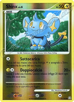 118 / 146 Shinx LIV.6 comune foil reverse (IT) -NEAR MINT-