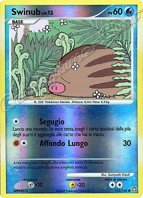 123 / 146 Swinub LIV.13 comune foil reverse (IT) -NEAR MINT-