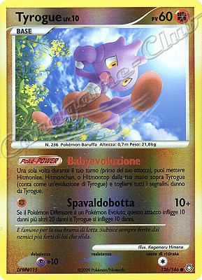 126 / 146 Tyrogue LIV.10 comune foil reverse (IT) -NEAR MINT-