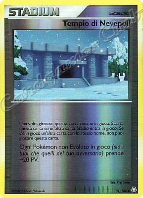 134 / 146 Tempio di Nevopoli non comune foil reverse (IT) -NEAR MINT-