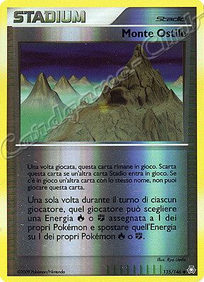 135 / 146 Monte Ostile non comune foil reverse (IT) -NEAR MINT-