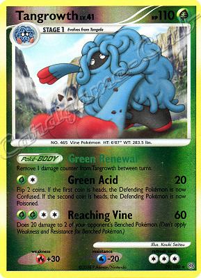 029 / 100 Tangrowth LV.41 rara foil reverse (EN) -NEAR MINT-