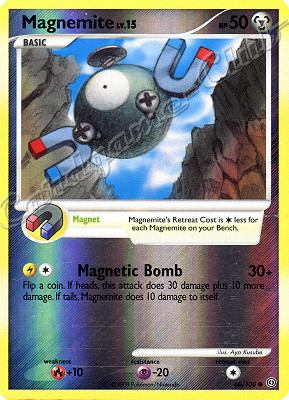066 / 100 Magnemite LV.15 comune foil reverse (EN) -NEAR MINT-
