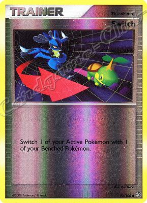 093 / 100 Switch comune foil reverse (EN) -NEAR MINT-