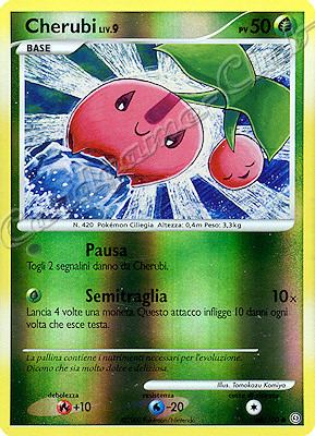 056 / 100 Cherubi LV.9 comune foil reverse (IT) -NEAR MINT-