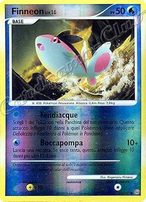 061 / 100 Finneon LV.16 comune foil reverse (IT) -NEAR MINT-