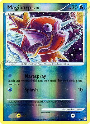 065 / 100 Magikarp LV.10 comune foil reverse (IT) -NEAR MINT-