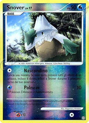 074 / 100 Snover LV.17 comune foil reverse (IT) -NEAR MINT-