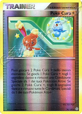 090 / 100 Poke' Cura + non comune foil reverse (IT) -NEAR MINT-