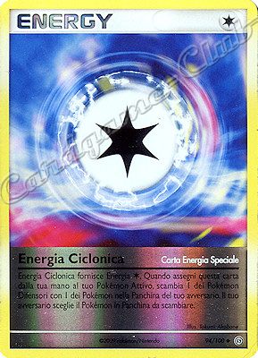 094 / 100 Energia Ciclonica non comune foil reverse (IT) -NEAR MINT-