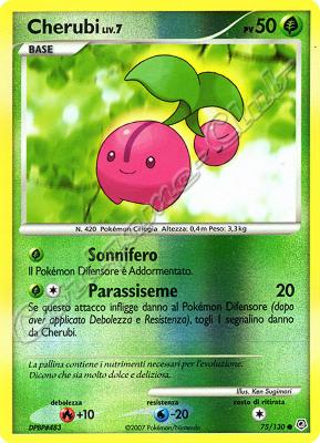 075 / 130 Cherubi LIV.7 comune foil reverse (IT) -NEAR MINT-