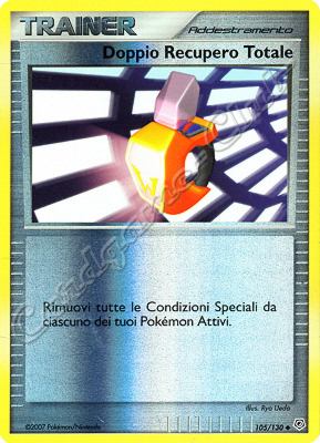 105 / 130 Doppio Recupero Totale non comune foil reverse (IT) -NEAR MINT-