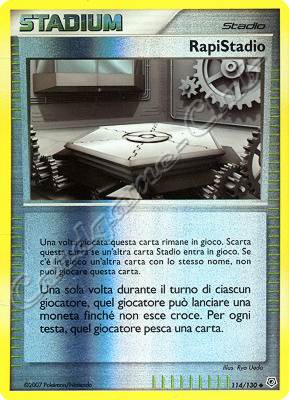 114 / 130 RapiStadio non comune foil reverse (IT) -NEAR MINT-