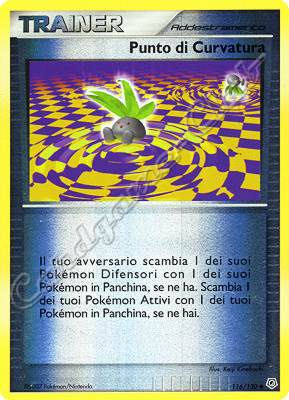 116 / 130 Punto di Curvatura non comune foil reverse (IT) -NEAR MINT-