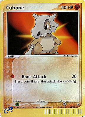 40 / 95 Cubone comune foil reverse (EN) -NEAR MINT-
