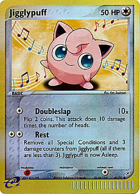 41 / 95 Jigglypuff comune foil reverse (EN) -NEAR MINT-
