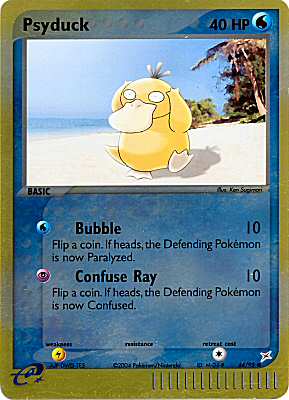 44 / 95 Psyduck comune foil reverse (EN) -NEAR MINT-