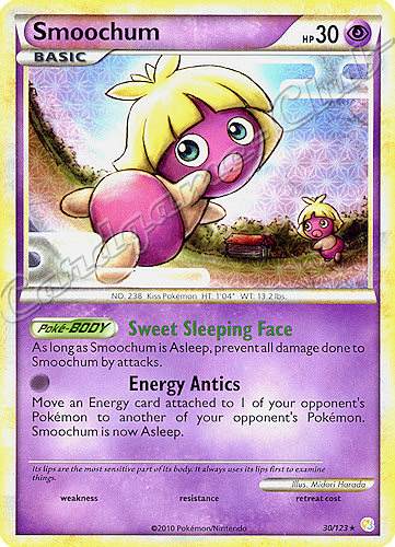 030 / 123 Smoochum rara (EN) -NEAR MINT-