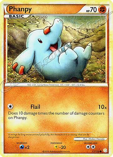 077 / 123 Phanpy comune (EN) -NEAR MINT-