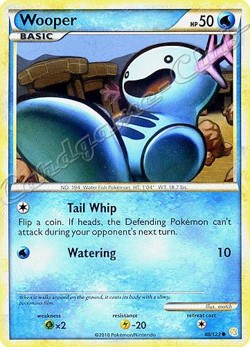 088 / 123 Wooper comune (EN) -NEAR MINT-