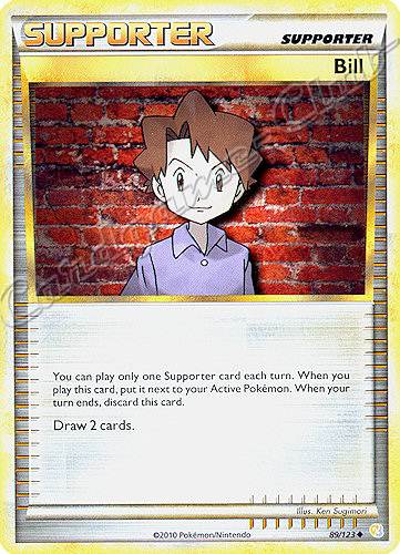 089 / 123 Bill non comune (EN) -NEAR MINT-