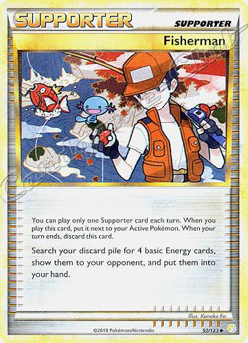 092 / 123 Fisherman non comune (EN) -NEAR MINT-