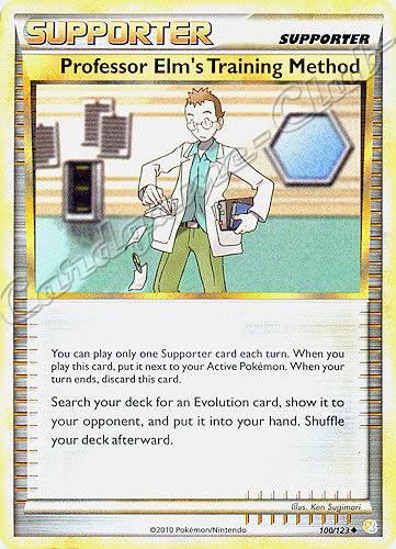 100 / 123 Professor Elm's Training Method non comune (EN) -NEAR MINT-