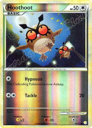 066 / 123 Hoothoot comune foil reverse (EN) -NEAR MINT-