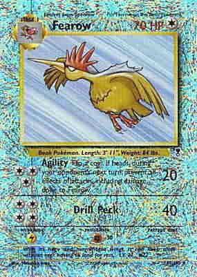 042 / 110 Fearow non comune foil reverse (EN) -NEAR MINT-
