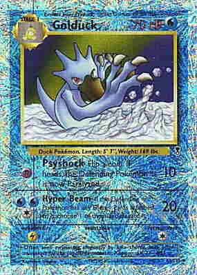 043 / 110 Golduck non comune foil reverse (EN) -NEAR MINT-