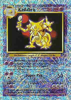049 / 110 Kadabra non comune foil reverse (EN) -NEAR MINT-