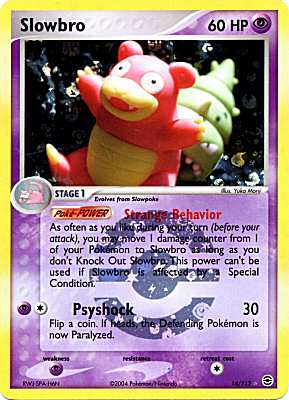 014 / 112 Slowbro rara foil speciale (EN)  -PLAYED-