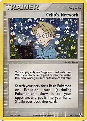 088 / 112 Celio's Network non comune foil speciale (EN) -NEAR MINT-