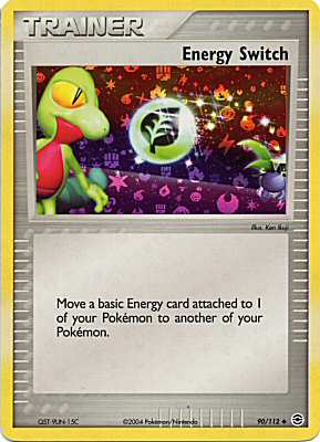 090 / 112 Energy Switch non comune foil speciale (EN) -NEAR MINT-