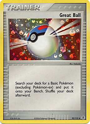 092 / 112 Great Ball non comune foil speciale (EN) -NEAR MINT-