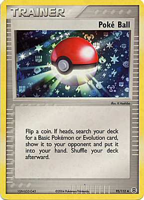 095 / 112 Poke' Ball non comune foil speciale (EN) -NEAR MINT-