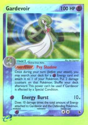 007 / 109 Gardevoir rara foil reverse (EN) -NEAR MINT-