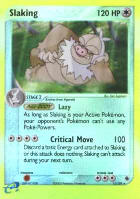 012 / 109 Slaking rara foil reverse (EN) -NEAR MINT-