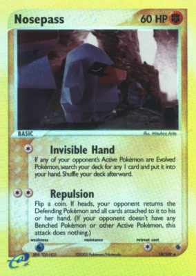 018 / 109 Nosepass rara foil reverse (EN) -NEAR MINT-