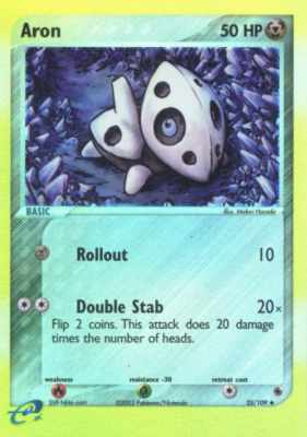 025 / 109 Aron non comune foil reverse (EN) -NEAR MINT-