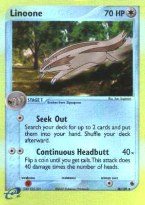 038 / 109 Linoone non comune foil reverse (EN) -NEAR MINT-