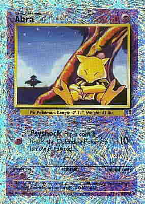 067 / 110 Abra comune foil reverse (EN) -NEAR MINT-