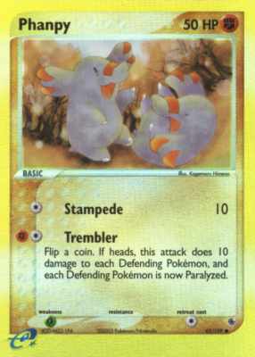 062 / 109 Phanpy comune foil reverse (EN) -NEAR MINT-