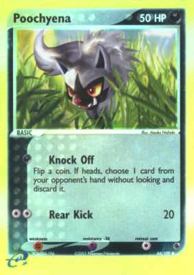 064 / 109 Poochyena G-32 comune foil reverse (EN) -NEAR MINT-