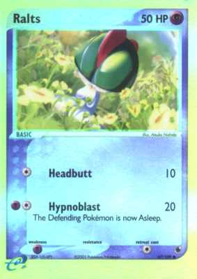 067 / 109 Ralts G-23 comune foil reverse (EN) -NEAR MINT-