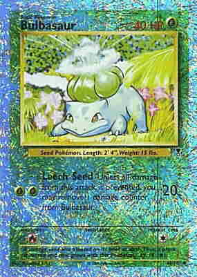 068 / 110 Bulbasaur comune foil reverse (EN) -NEAR MINT-