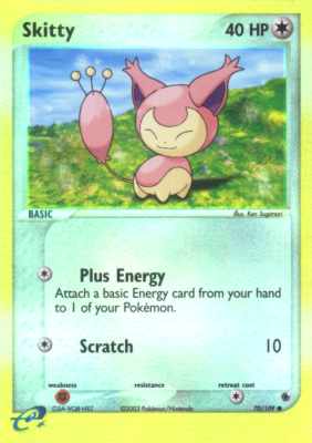 070 / 109 Skitty G-28 comune foil reverse (EN) -NEAR MINT-